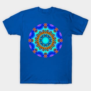 Mandala Magic - Kaleidoscopic Fractal 2.10.2024 C T-Shirt